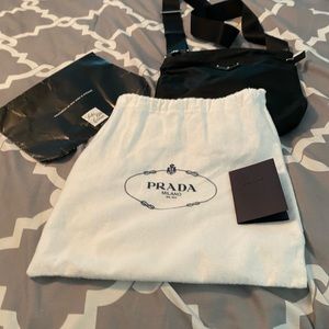 Never used  PRADA Nylon Messenger Bag